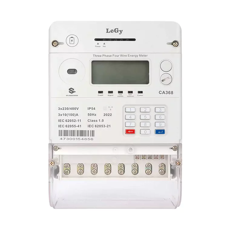 2G GSM / GPRS / 4G LTE ஸ்மார்ட் எனர்ஜி மீட்டர்