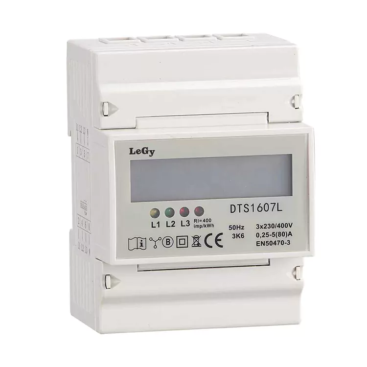 RS485 மூன்று கட்ட DIN ரயில் ஸ்மார்ட் எனர்ஜி மீட்டர்